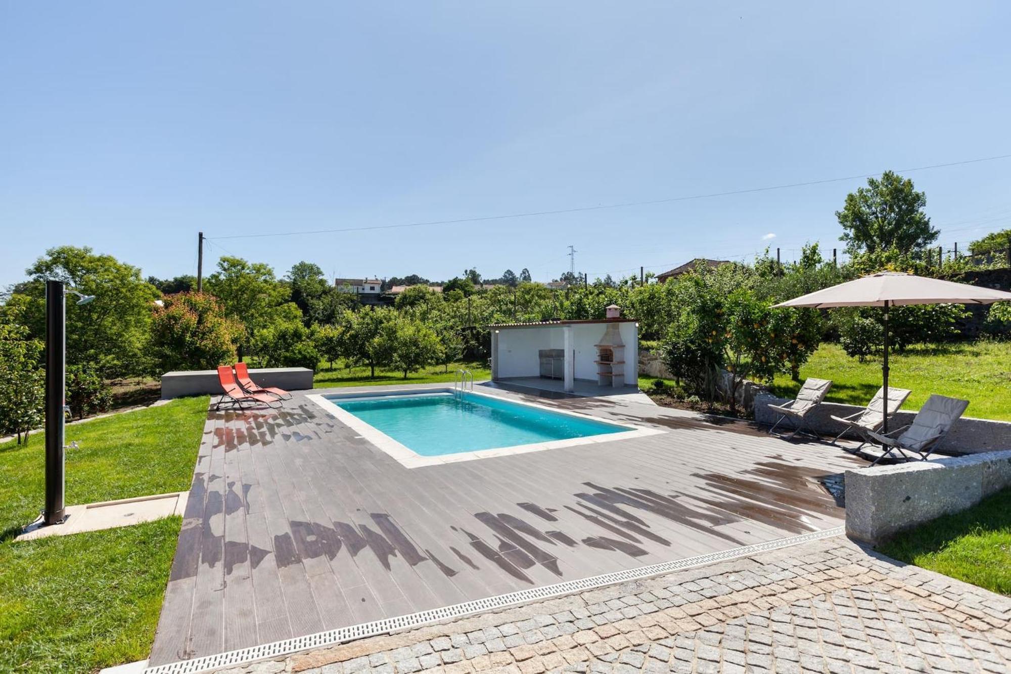Casa Da Tomada - Minho'S Guest Villa Braga Bagian luar foto